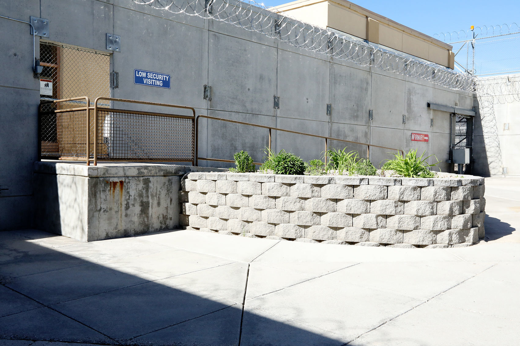 Prison entrance